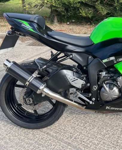 Kawasaki zx6r exhaust - kawasaki,